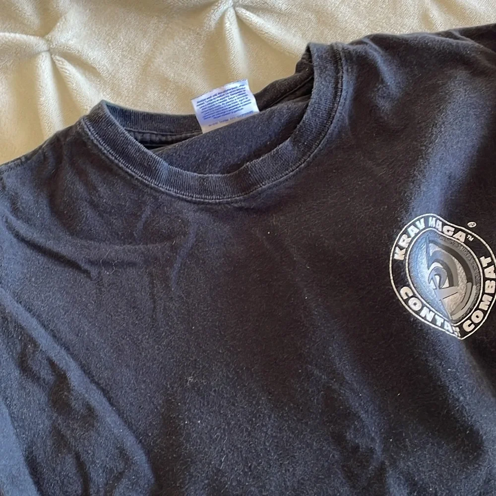 Krav Maga Contact Combat black Tshirt